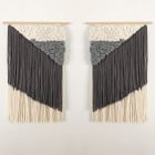 Sunwoven Mirrored Pair Wall Hangings