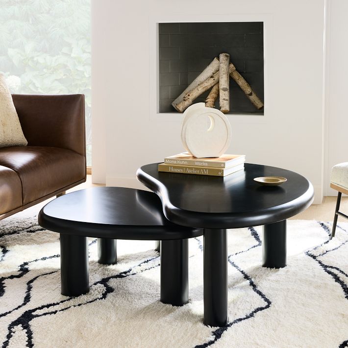 West elm triangle coffee table hotsell