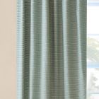 Kids Chambray Tack Stripe Blackout Curtain