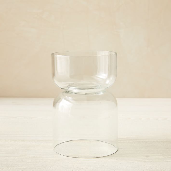 Foundations Glass Candleholders | Large Pillar