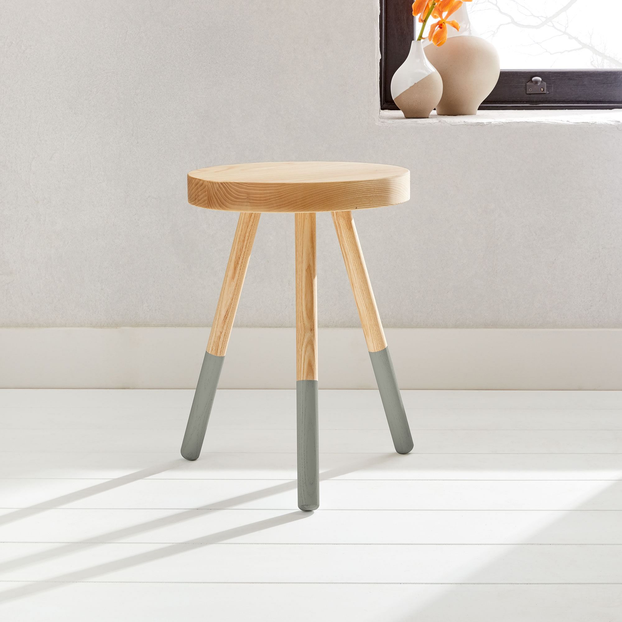 Dining Stool, Black