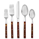 St. Laurent Flatware, 5 Piece, Tortoise
