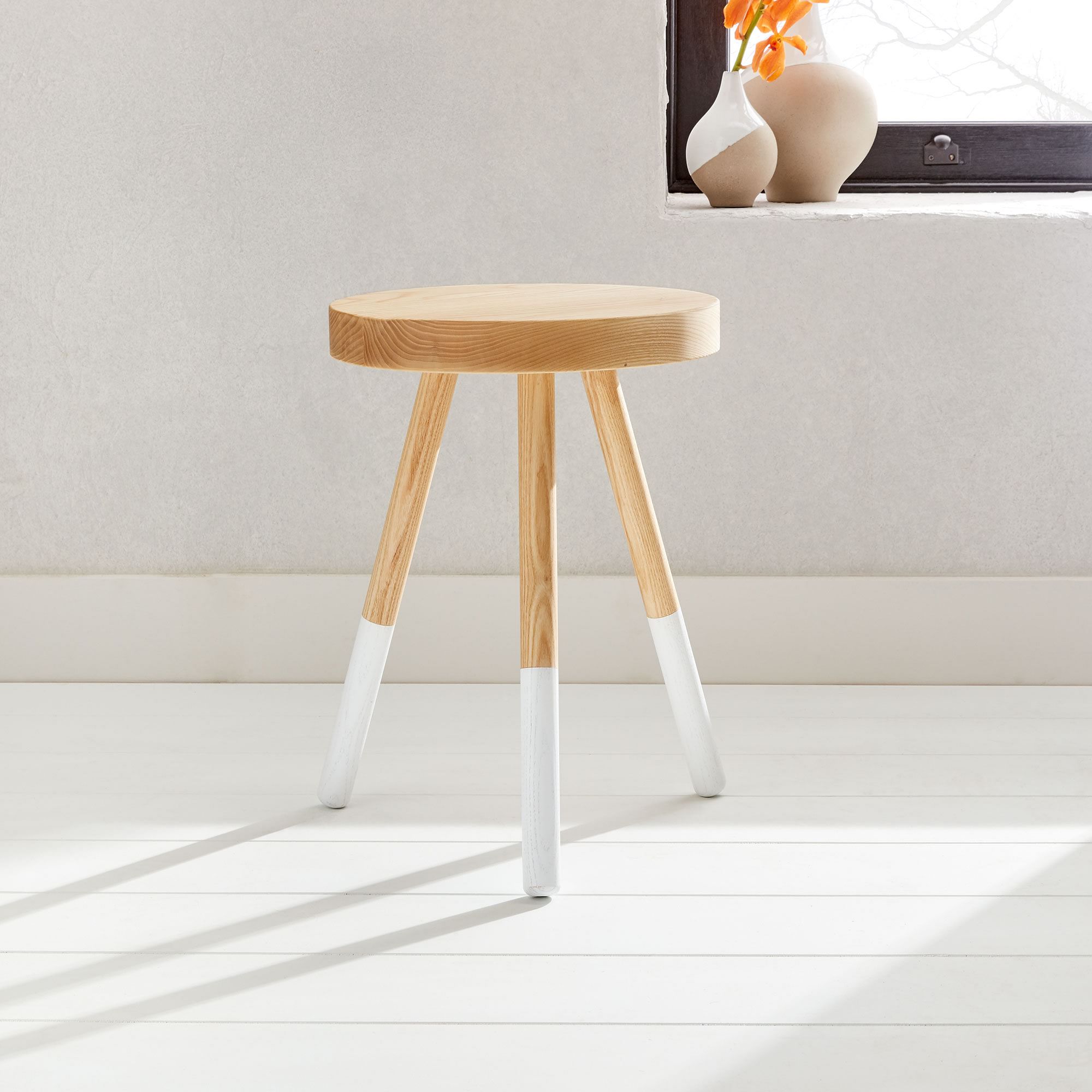 Dining Stool, Black