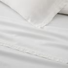 European Flax Linen Ruffle Sheet Set