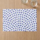 Kassa Dini Easy-Care Placemats - Teardrops (Set of 4)