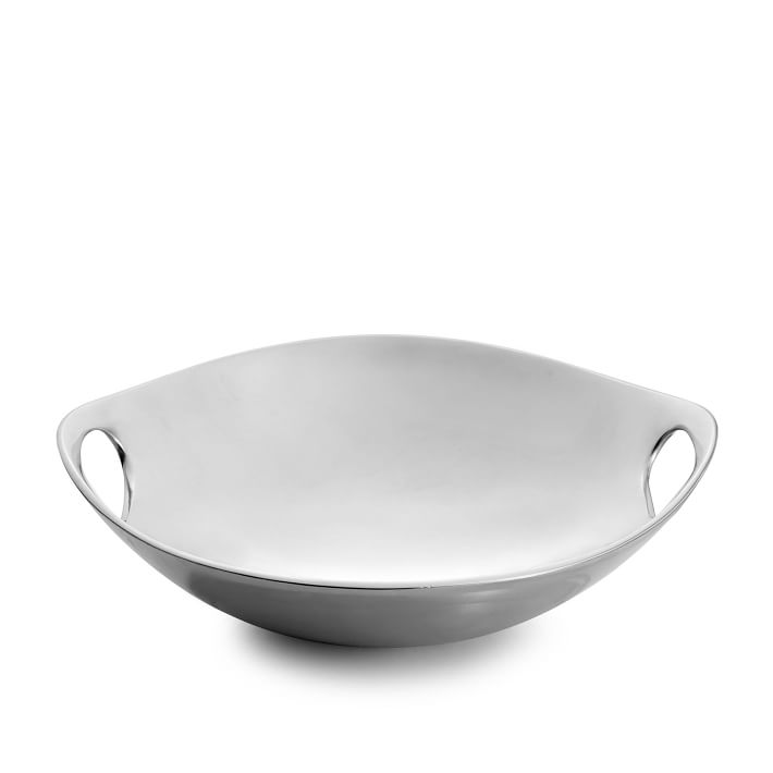 Nambe Handled Serving Bowl