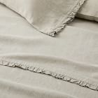 European Flax Linen Ruffle Sheet Set