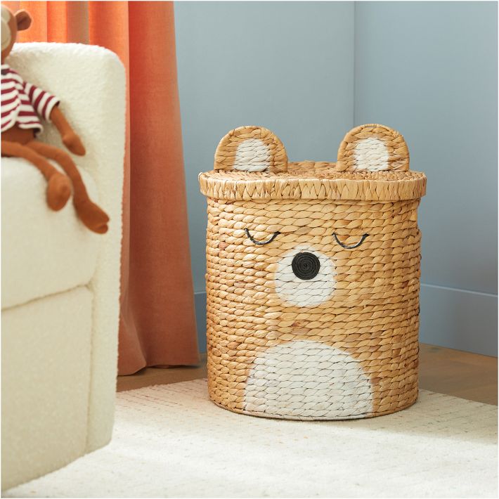 Basket teddy bear online