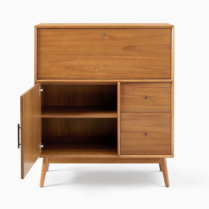Mid Century Secretary Desk 38 West Elm