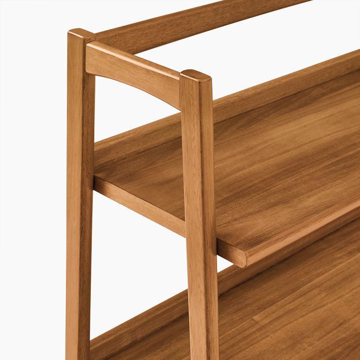 West elm low bookshelf discount