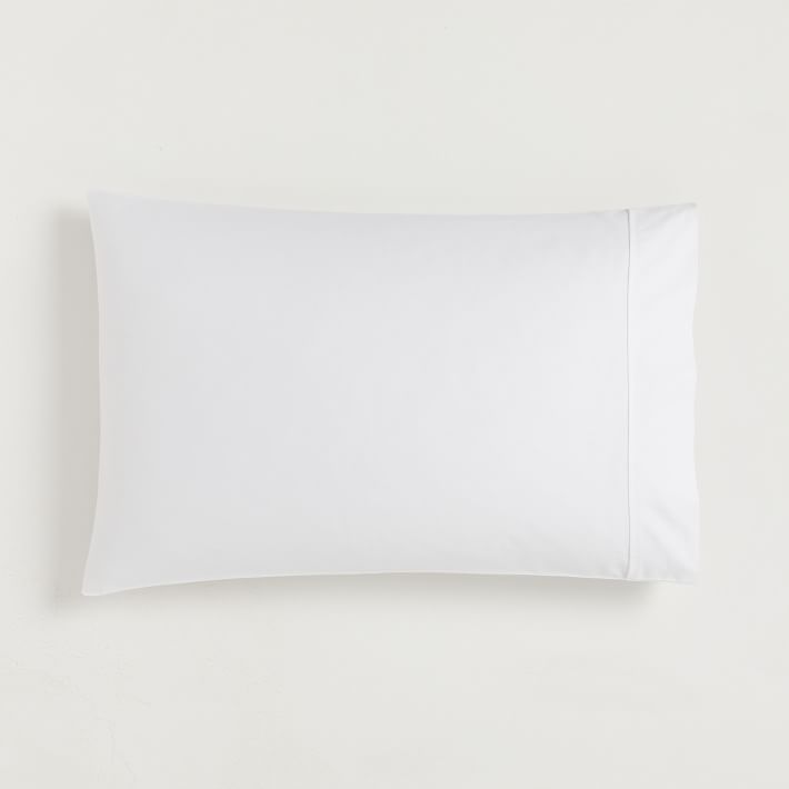 400-Thread-Count Sateen Wide Hem Pillowcases