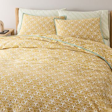 Rhode Lotus Reversible Duvet Cover