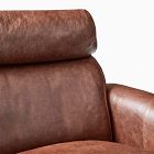 Kristoff Leather Swivel Chair &amp; Ottoman Set