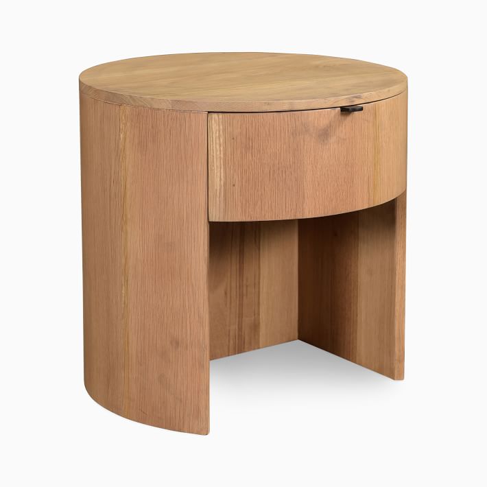 Modern Round Nightstand 19 West Elm