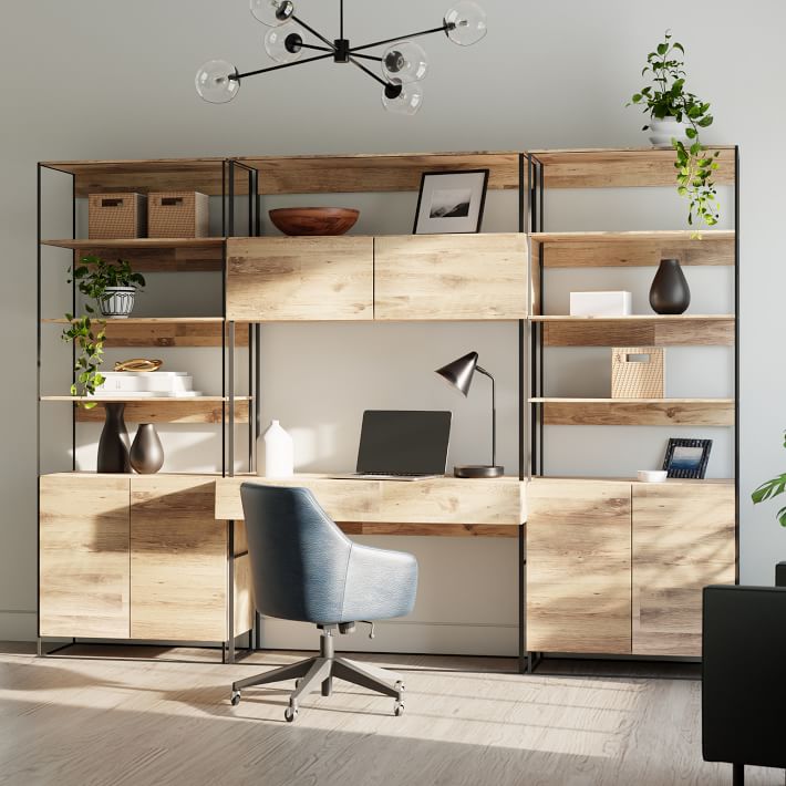 Industrial Modular Open Closed Storage 33 West Elm