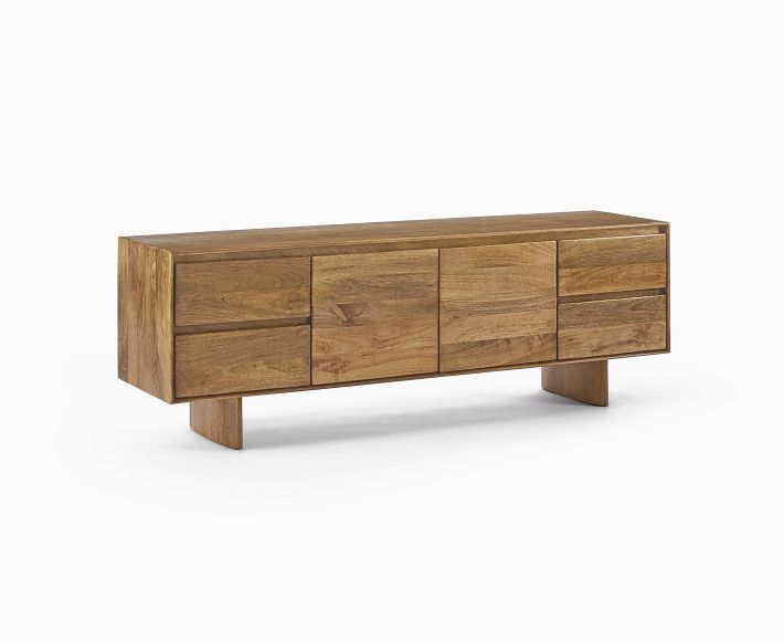 Anton Media Console (Burnt Wax, 80")