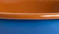 Blue and Brown Ceramic Cereal Bowl Set of 4
