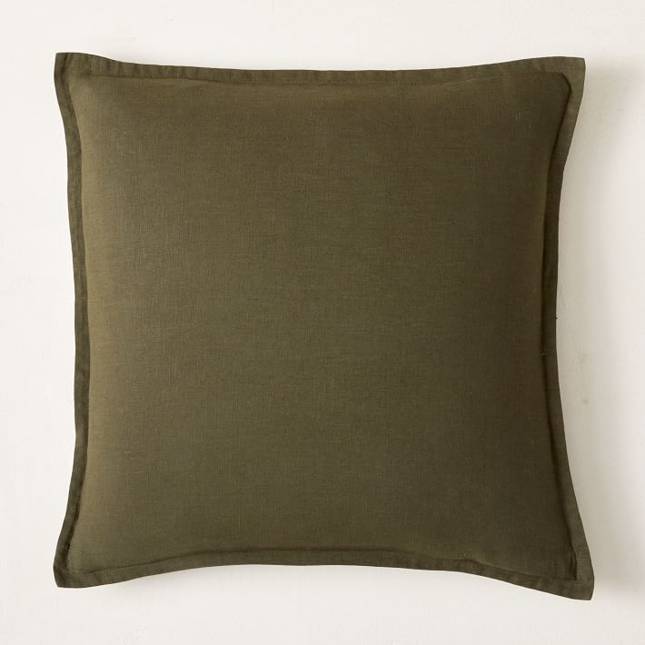 European Flax Linen Pillow Cover