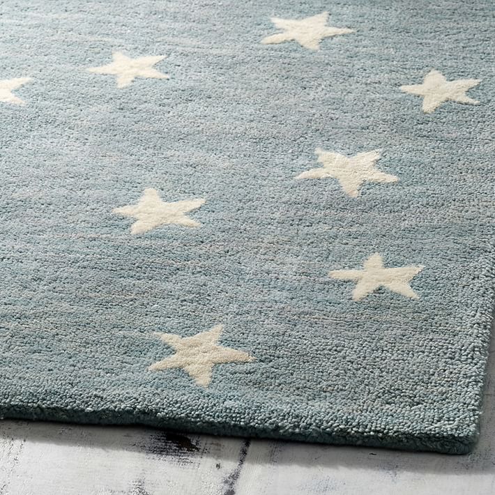 NEW Pottery Barn Starry Skies Area discount Rug