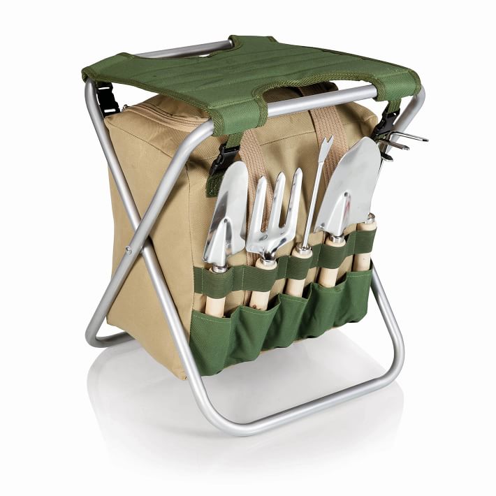 Gardening Folding Seat w/ Tools