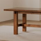 Gotham Rectangle Solid Wood Dining Table (88&quot;&ndash;109&quot;)