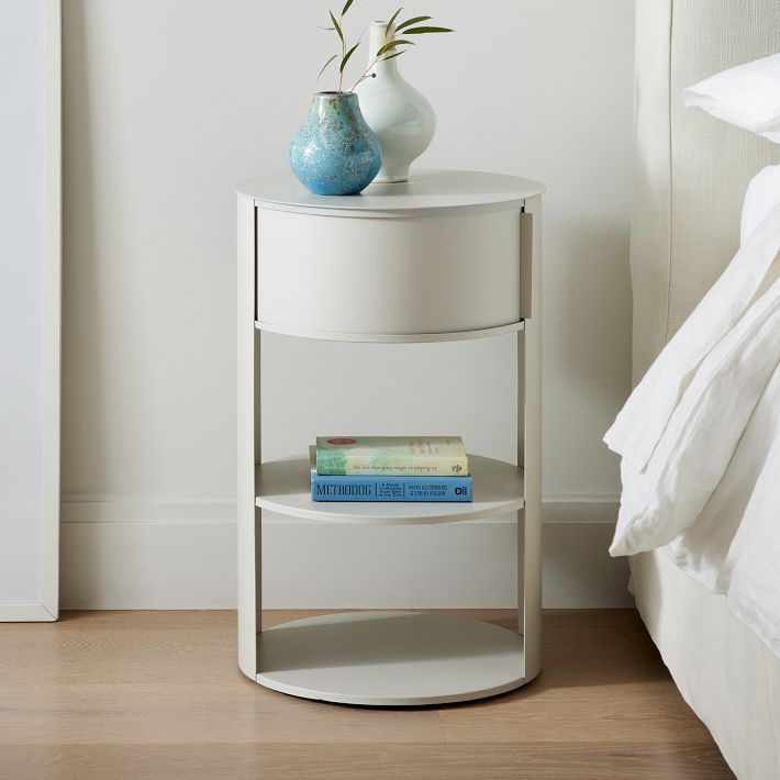 West elm round nightstand hotsell
