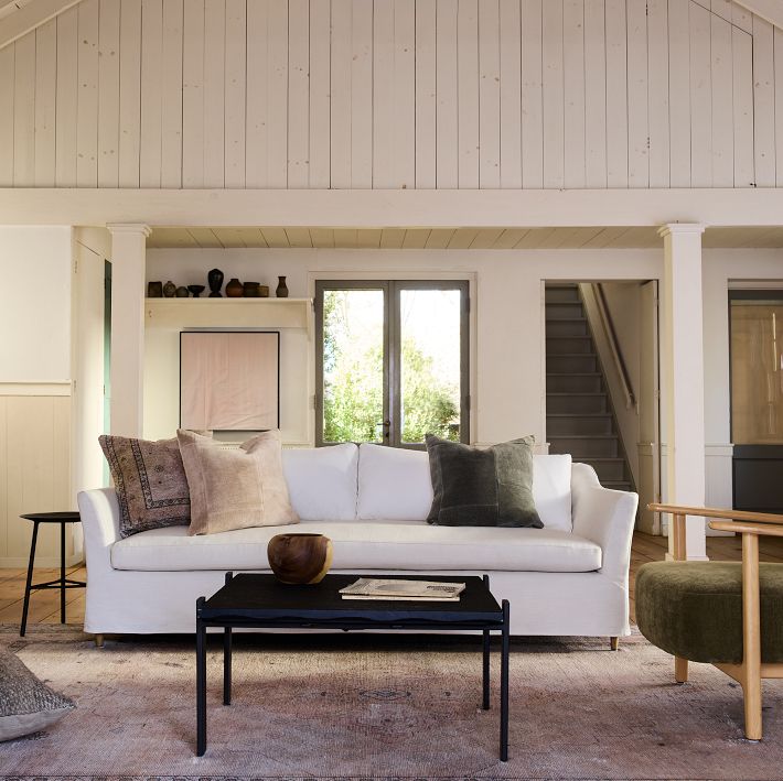 West Elm Slipcover Sofa
