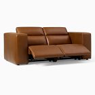 Leo Motion Reclining Leather Sofa (91&quot;&ndash;123&quot;)