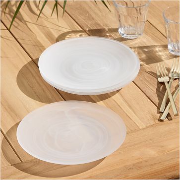 La Jolla Glass Salad Plate
