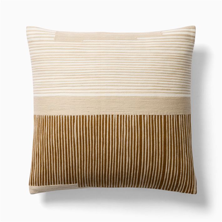 Crewel Durban Pillow Cover + Insert