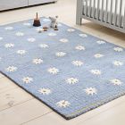 Kids Daisy Grid Rug | West Elm