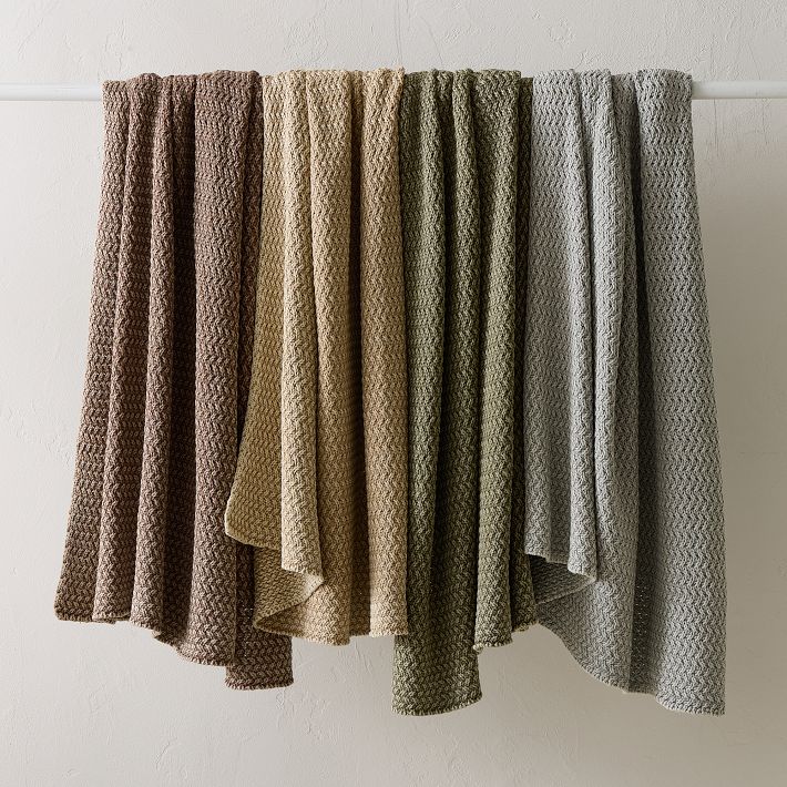 Stonewashed Cotton Throw