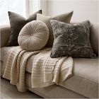 Patchwork Velvet Pillow Cover &amp; Throw Set