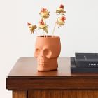 Terracotta Skull Vase