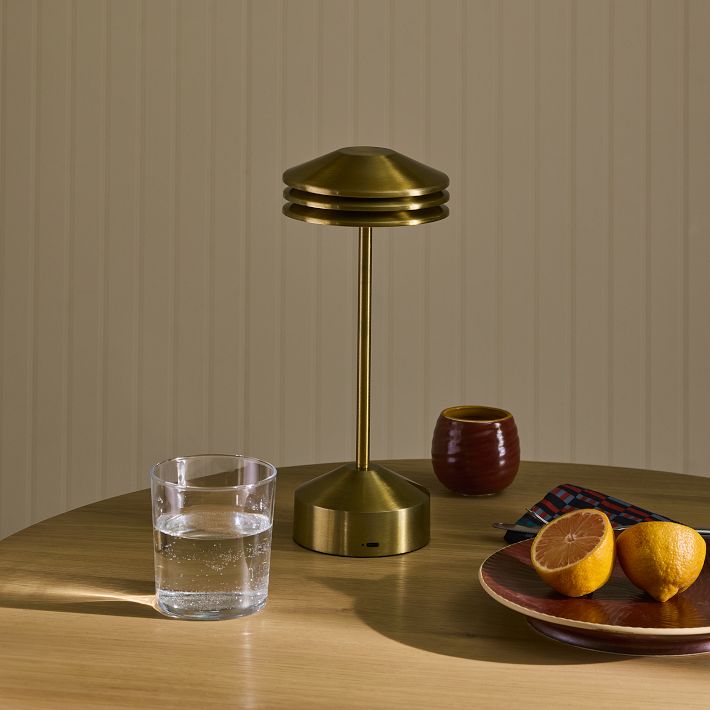 Marcus Samuelsson LED Cordless Layered Table Lamp 11