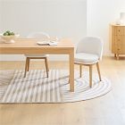 Striped Oblong Indoor/Outdoor Rug