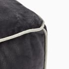 Cotton Velvet Pouf