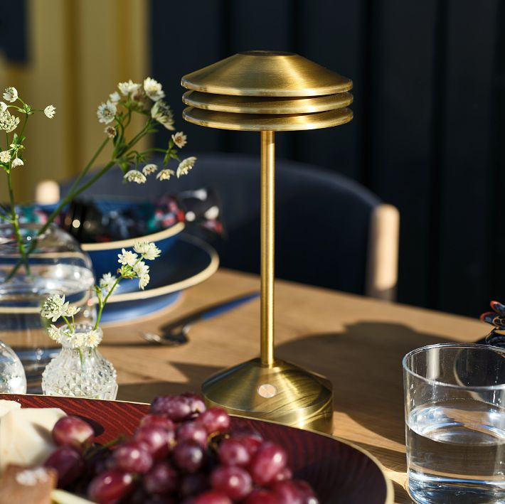 Marcus Samuelsson LED Cordless Layered Table Lamp 11