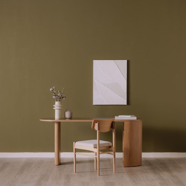 Edgar Solid Oak Desk (66")