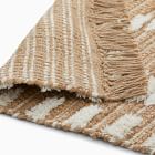 Textured Lattice Wool &amp; Jute Rug