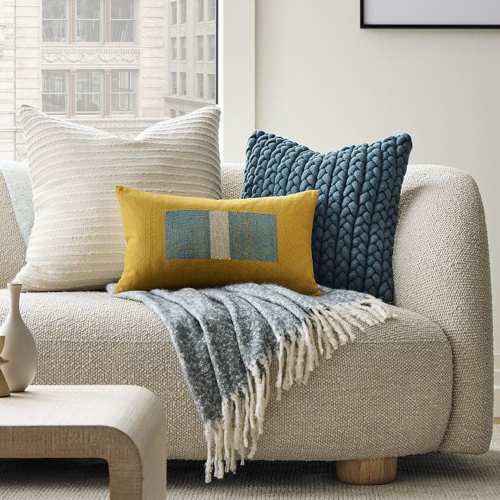 Soft Corded Pillow Cover