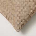 Woven Suede Pillow Cover