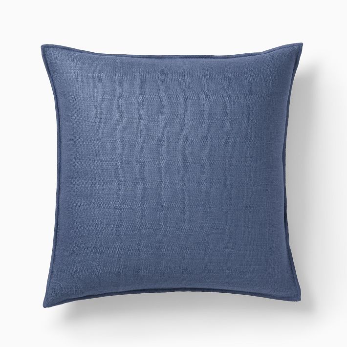 Classic Linen Pillow Cover - Denim