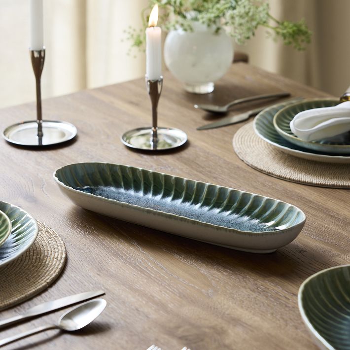 Suvi Stoneware Long Tray