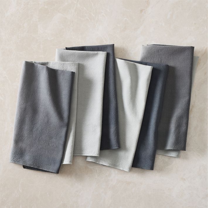 Dip-Dye Ombre Napkin Set of 8 - Aegean
