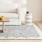 Soft Checkered Rug