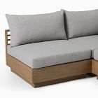 Santa Fe Slatted Outdoor 3-Piece Modular Sectional (72&quot;)