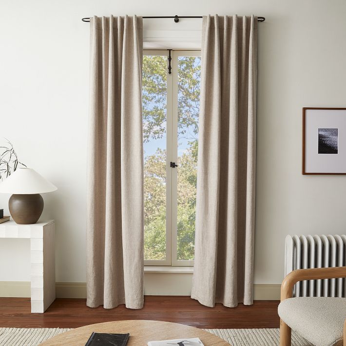 West factory Elm Curtains