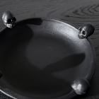 Black Skull Terracotta Trinket Dish