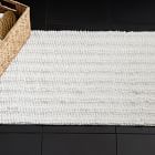 Organic Chenille Stripe Bath Mat